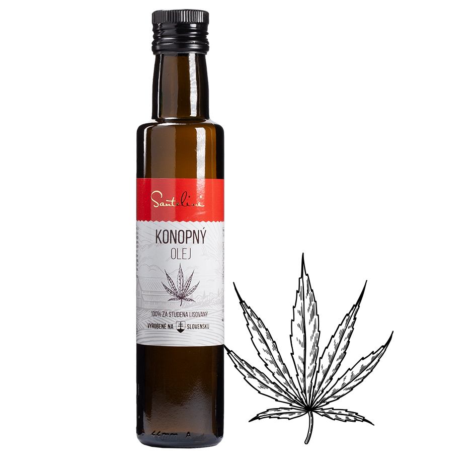 Santelini Konopný olej 250ml